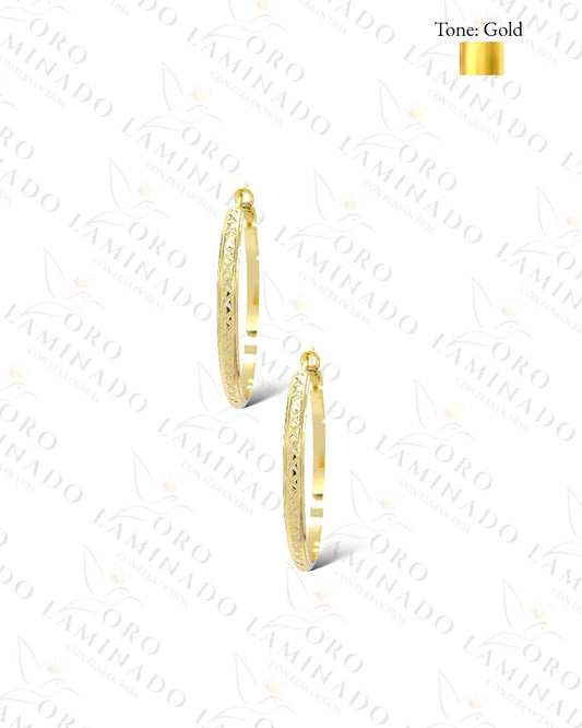 High Quality Rhombus Design Hoop Earrings Y469