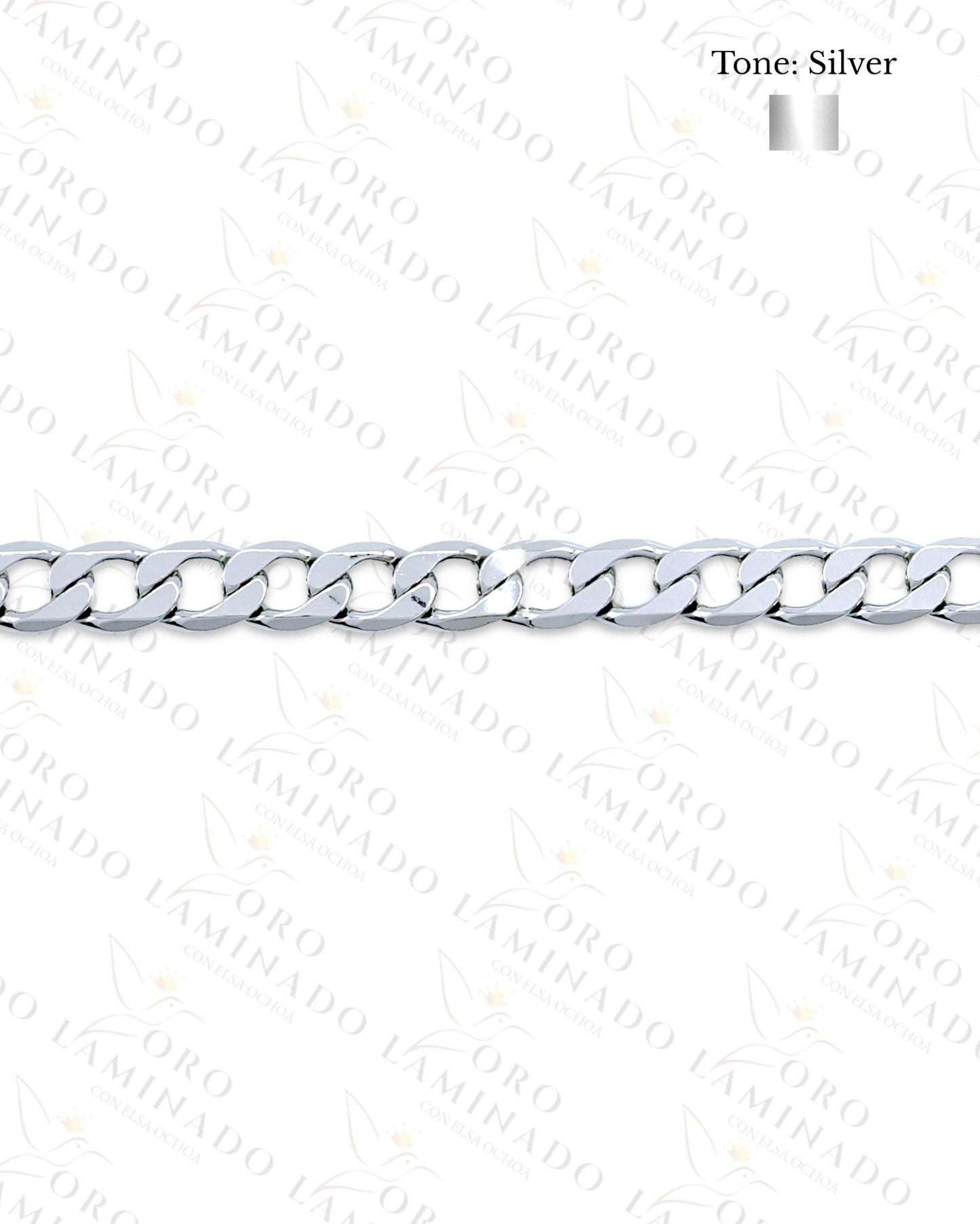 High Quality Silver Cuban Bracelet R480