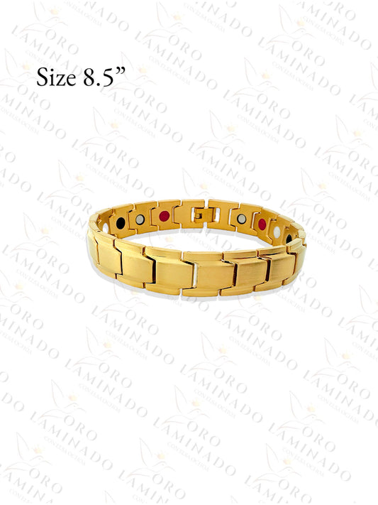 Stainless Steel Magnet Men Bracelet R472