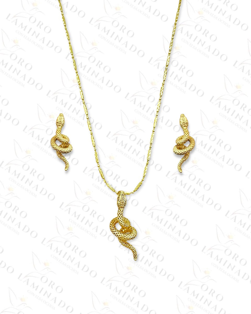 High Quality Gold Snake Set B97