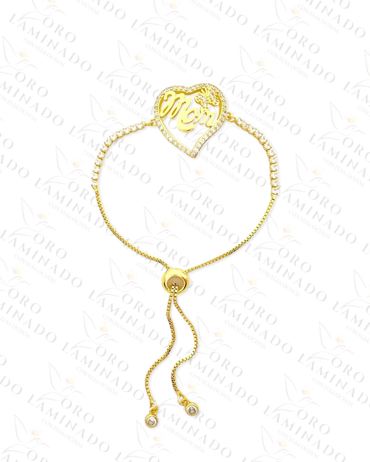 Gold Filled MOM Adjustable Bracelet C189