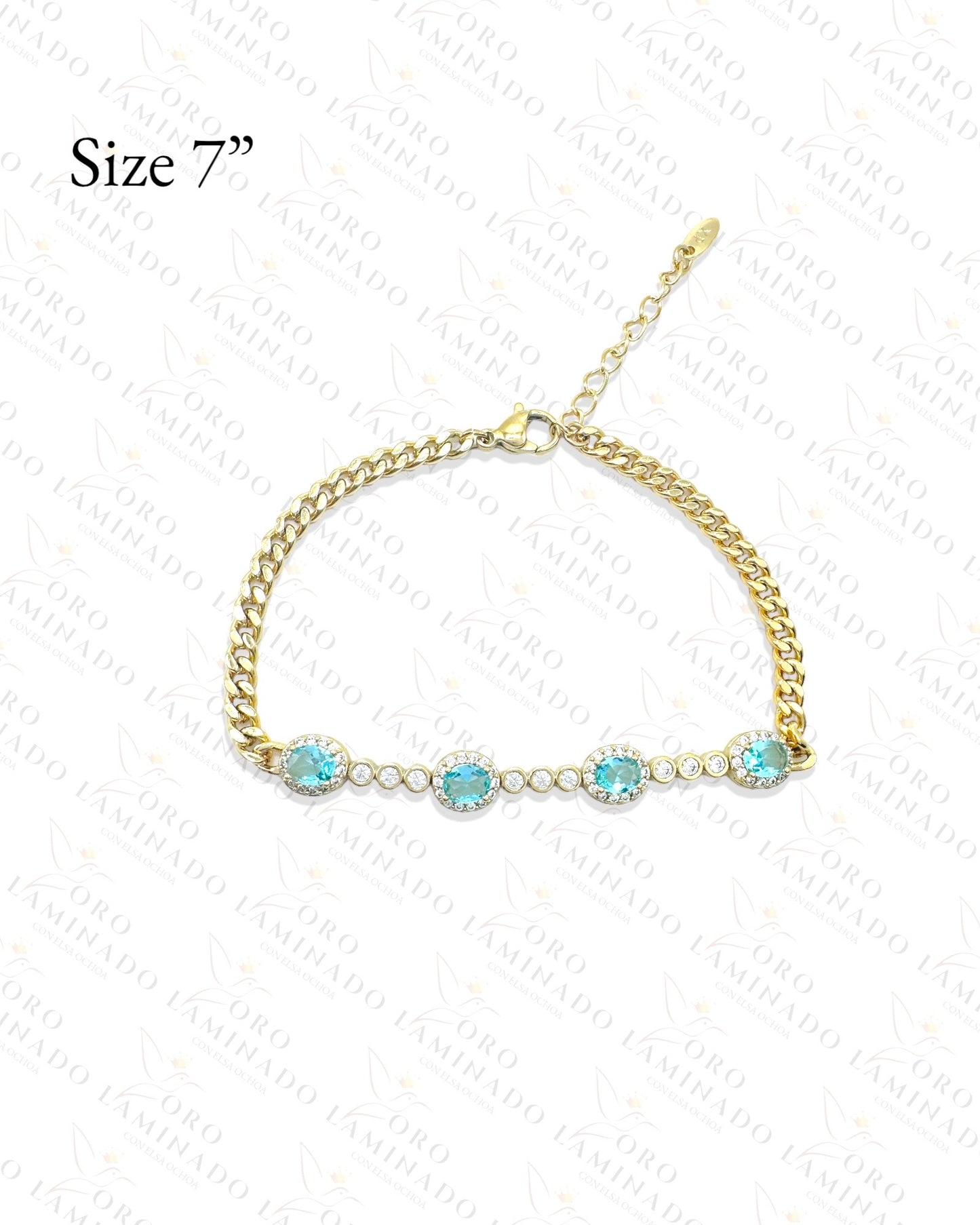 High Quality Light Blue Bracelet B405