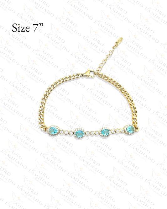 High Quality Light Blue Bracelet B405