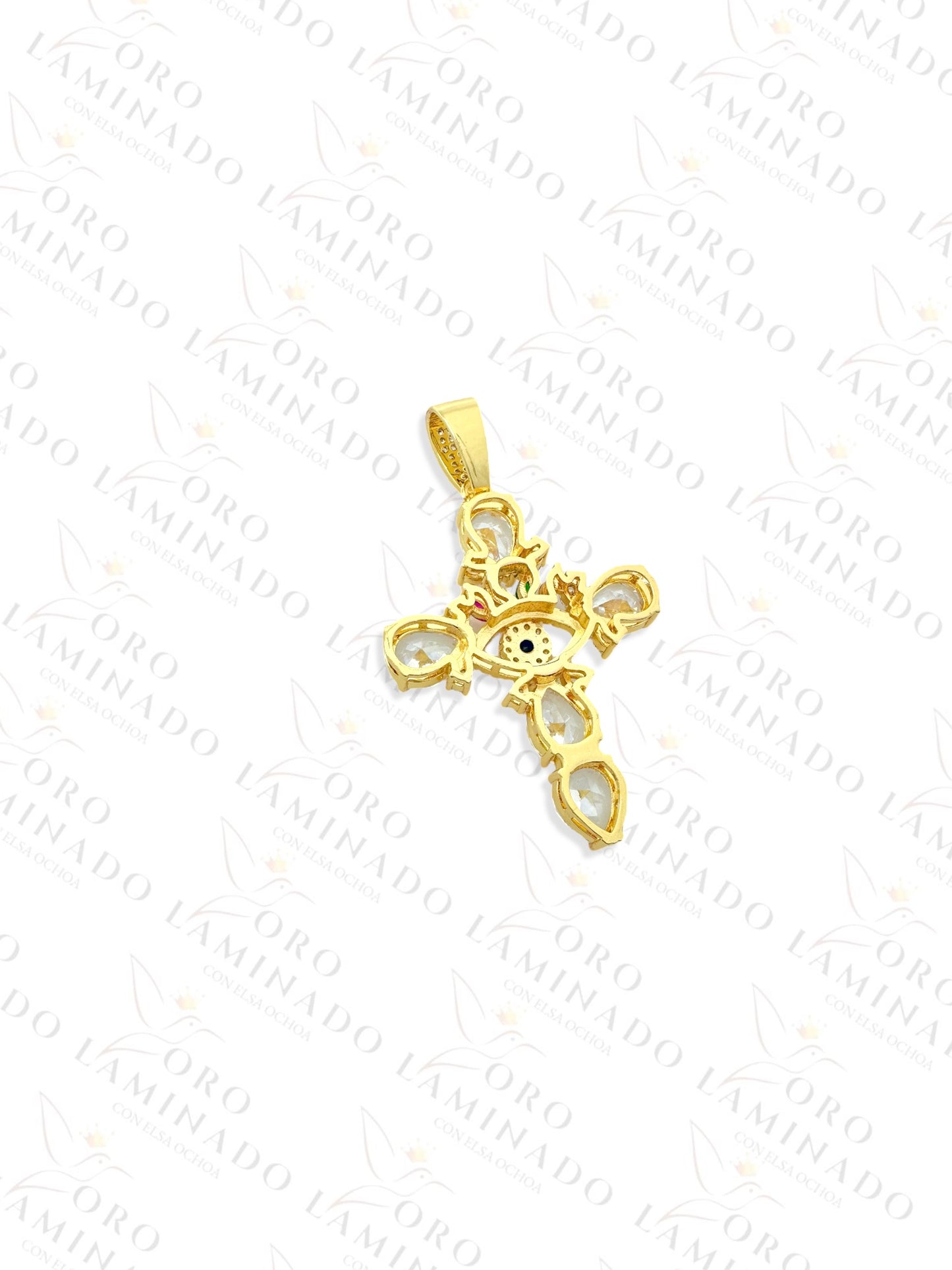 Cross with Eye Pendant R210