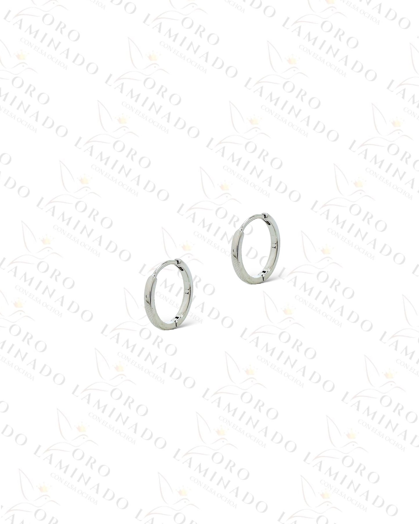 High Quality Silver Small Hoop Earrings(Gold Filled) G215