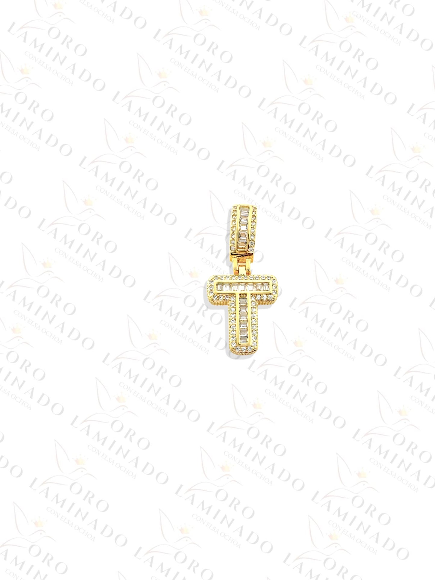 Gold Filled Letter "T" Pendant G264