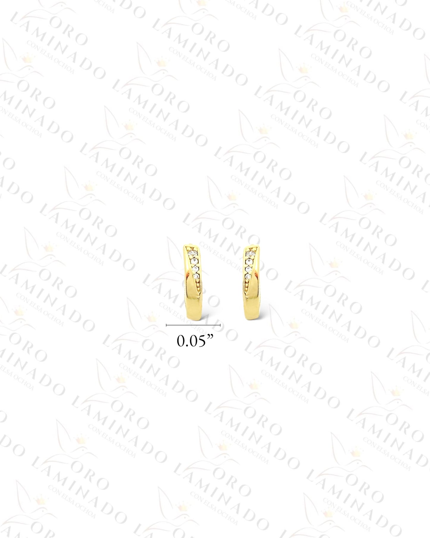 High Quality Sparkling Mini Hoop Earrings G278