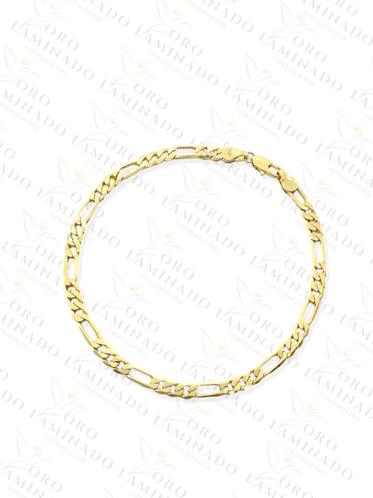 High Quality Gold Filled Figaro Anklet C405