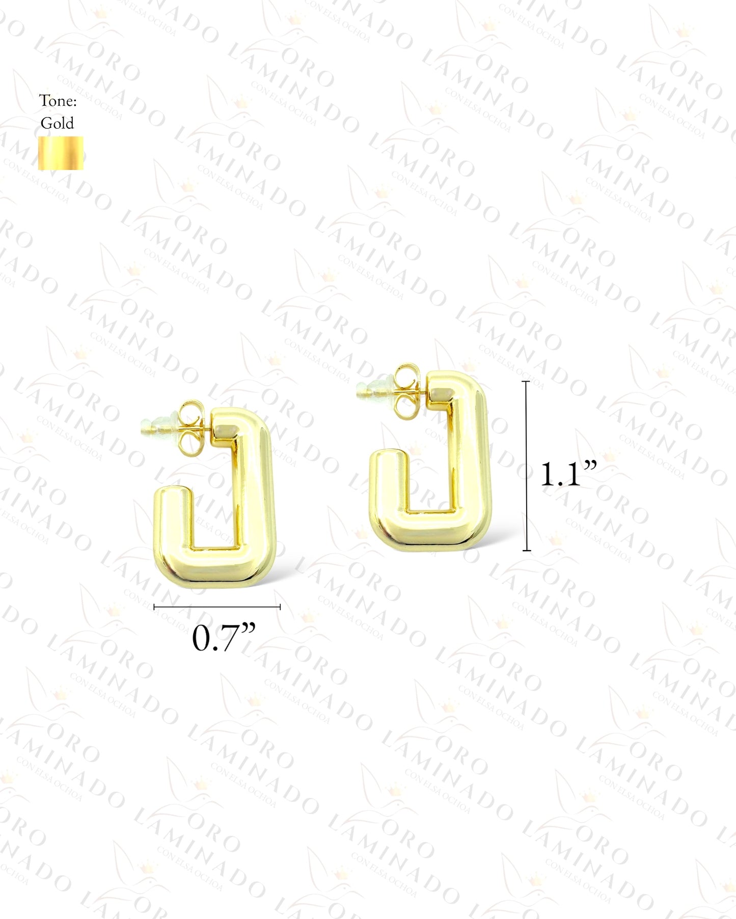 High Quality Square Shaped Earrings C431