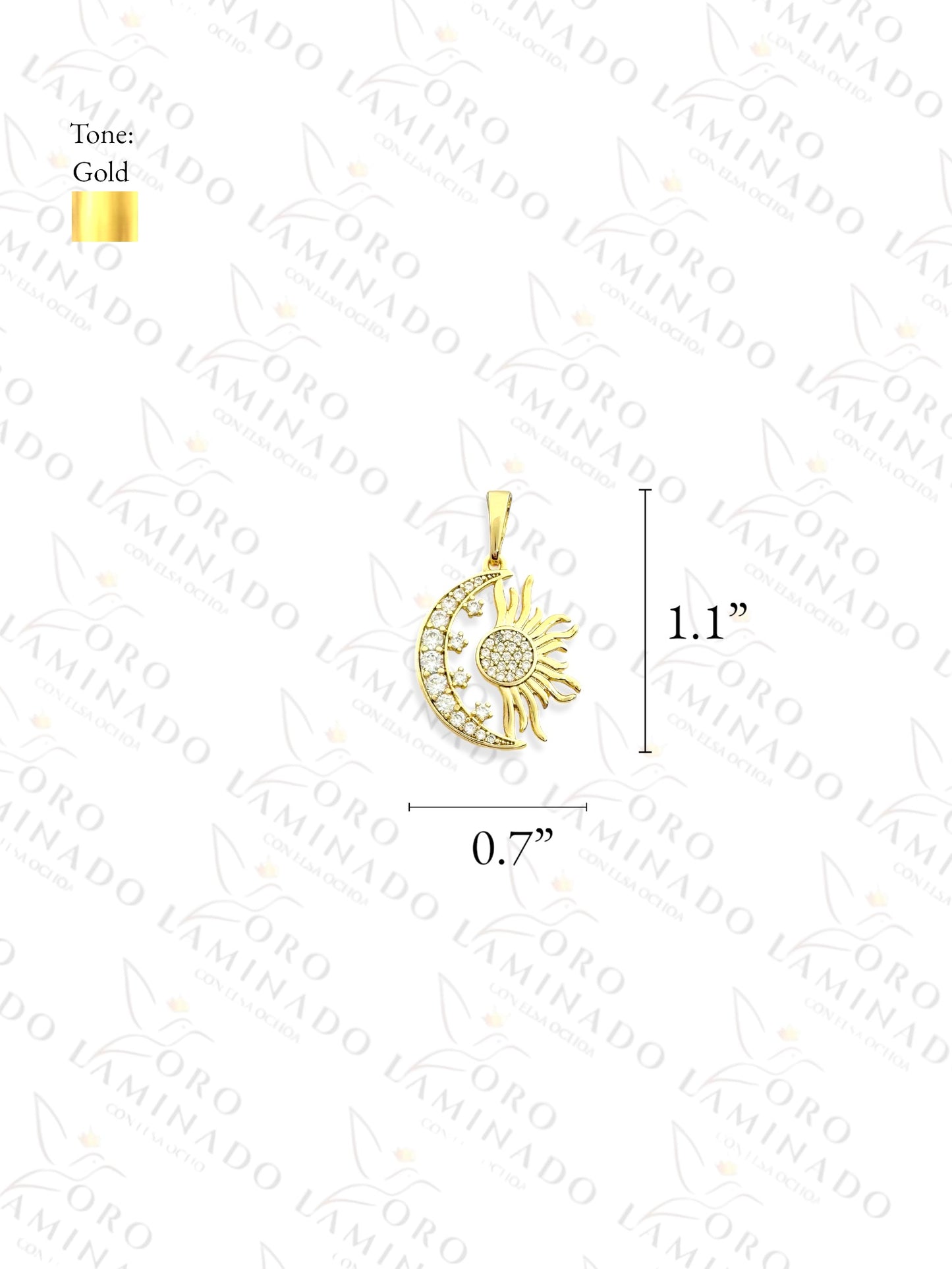 High Quality Sun and Moon Pendant G422