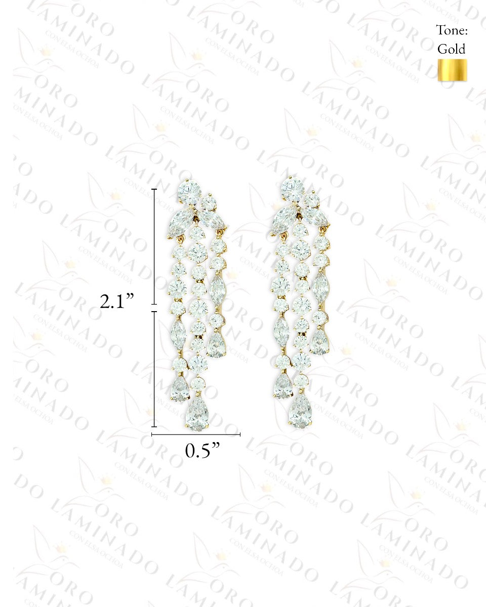 High Quality Diamond Earrings C475