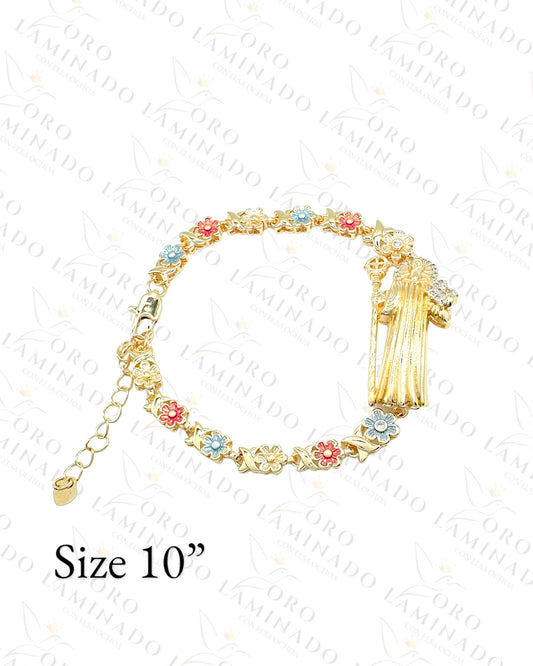 San Benito Color Flower Bracelet C93