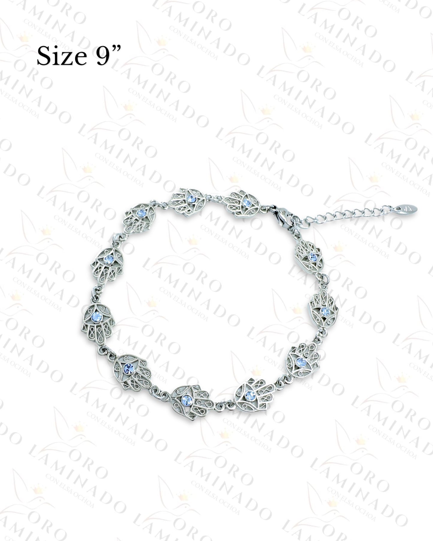 High Quality Silver Fatima Hand Bracelet Y196