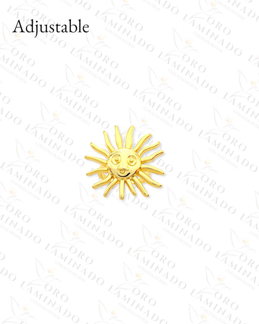 Adjustable Sun Ring (Gold Filled) Y445