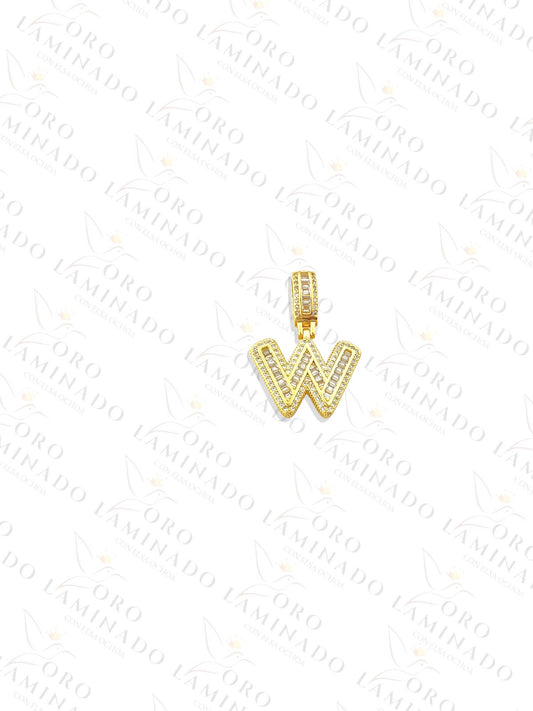 Letter "W" Pendant G266