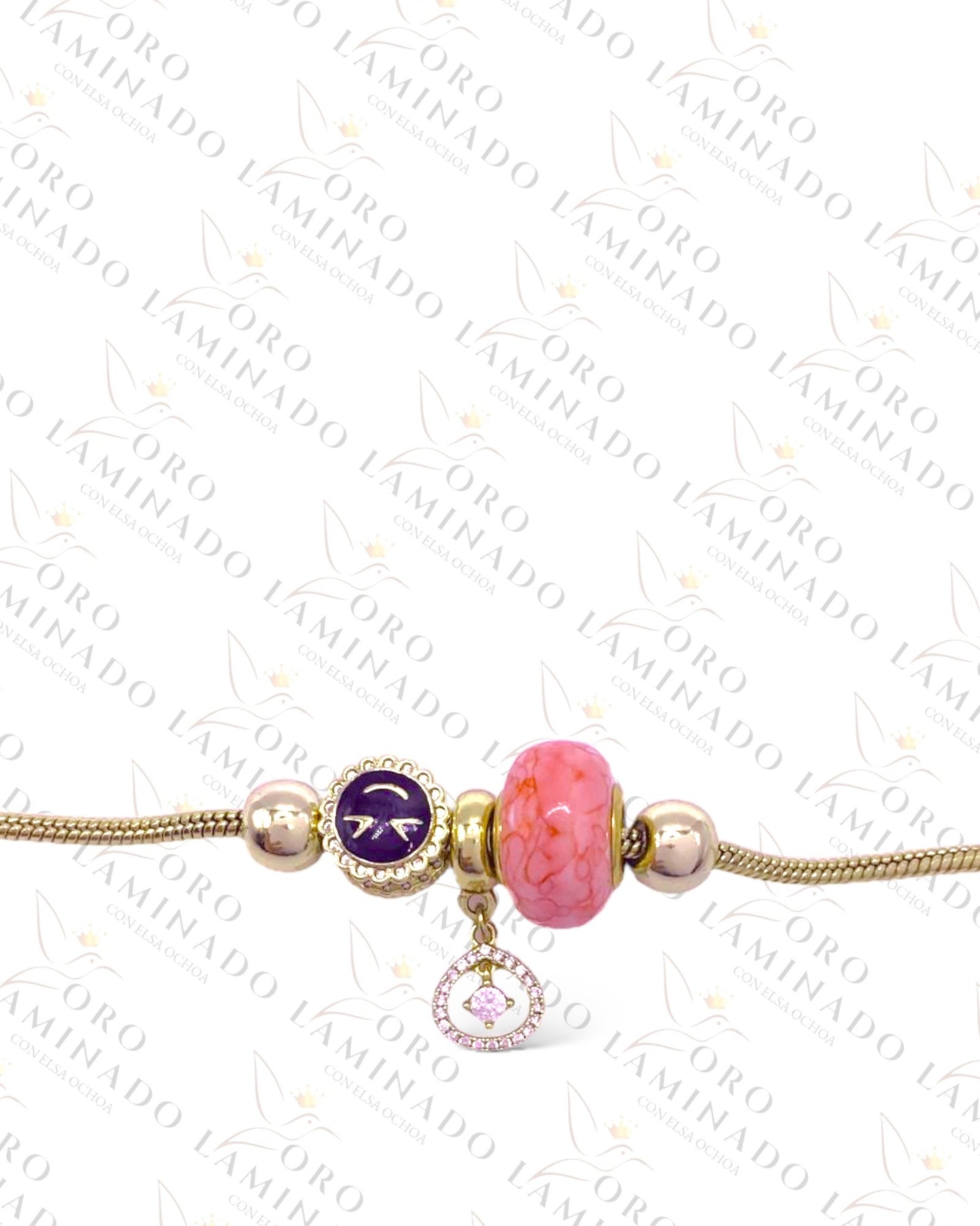 High Quality Emoji Changing Charm Bracelet B370