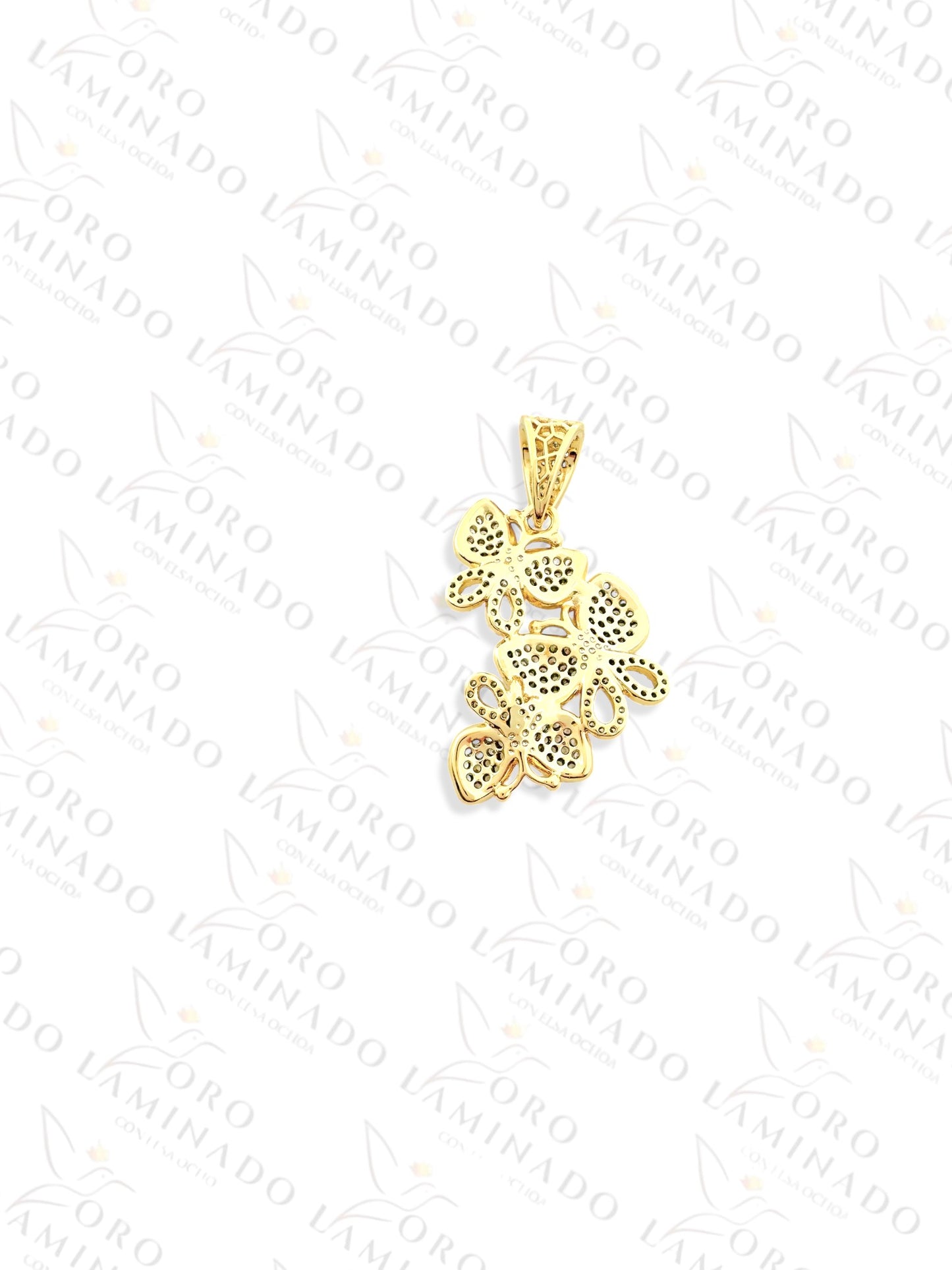 High Quality Three Butterflies Pendant G427