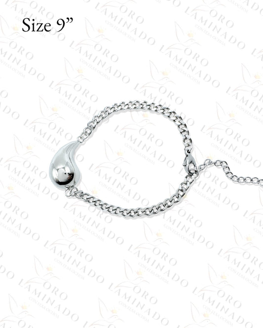 Rain Drop Silver Bracelet R67