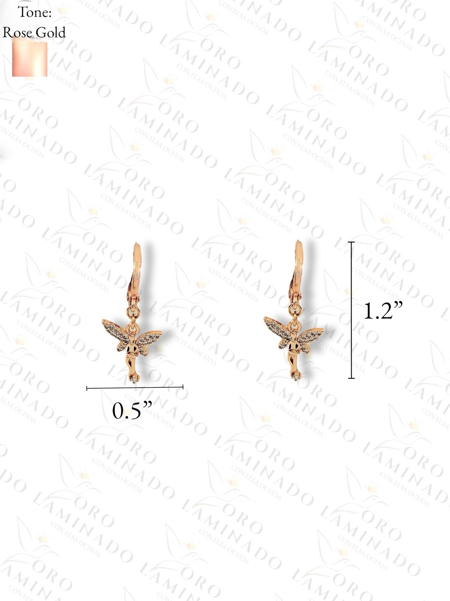 Gold Filled Rose Gold Fairy Godmother set G320