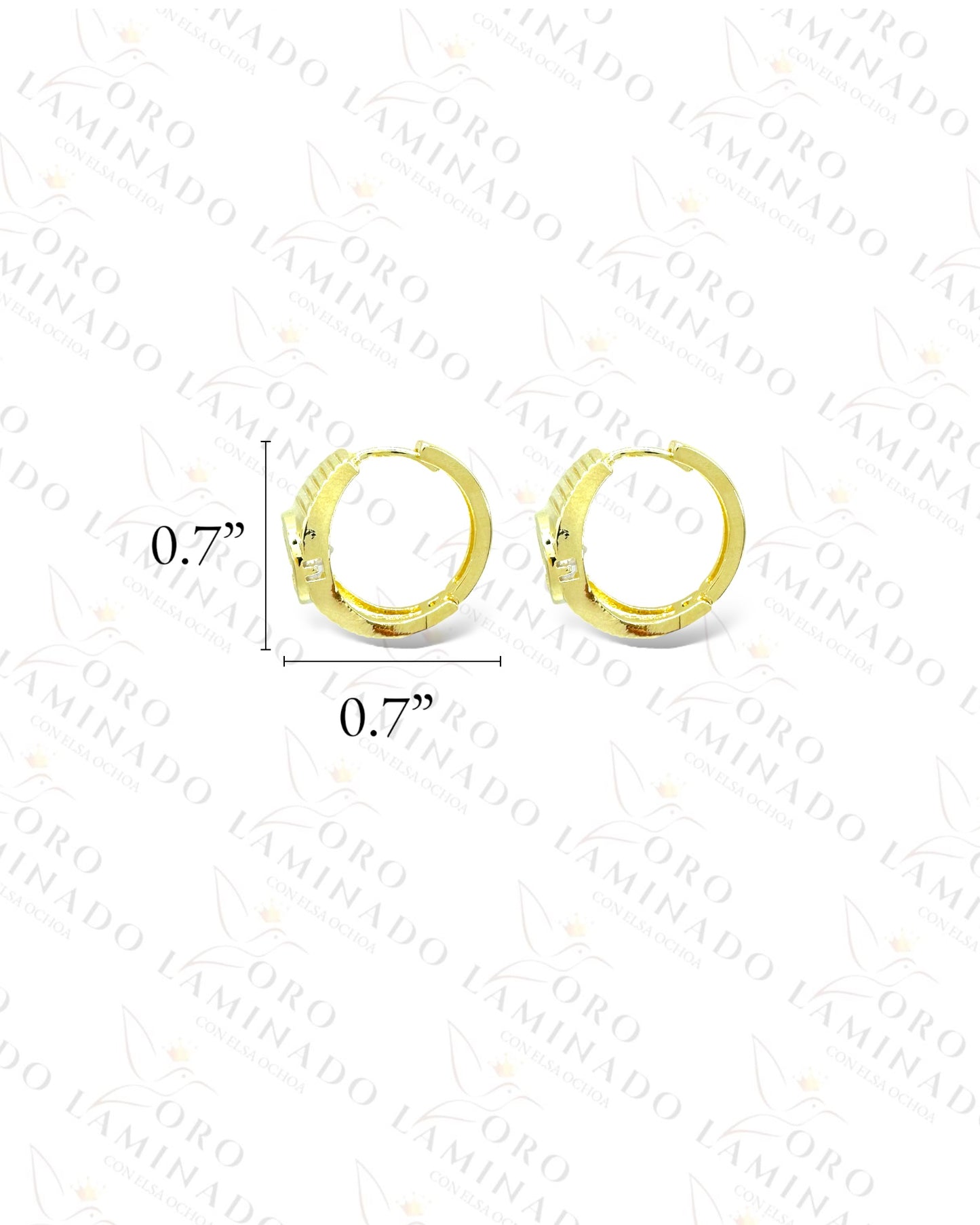 High Quality Crystal Hoop Earrings C143