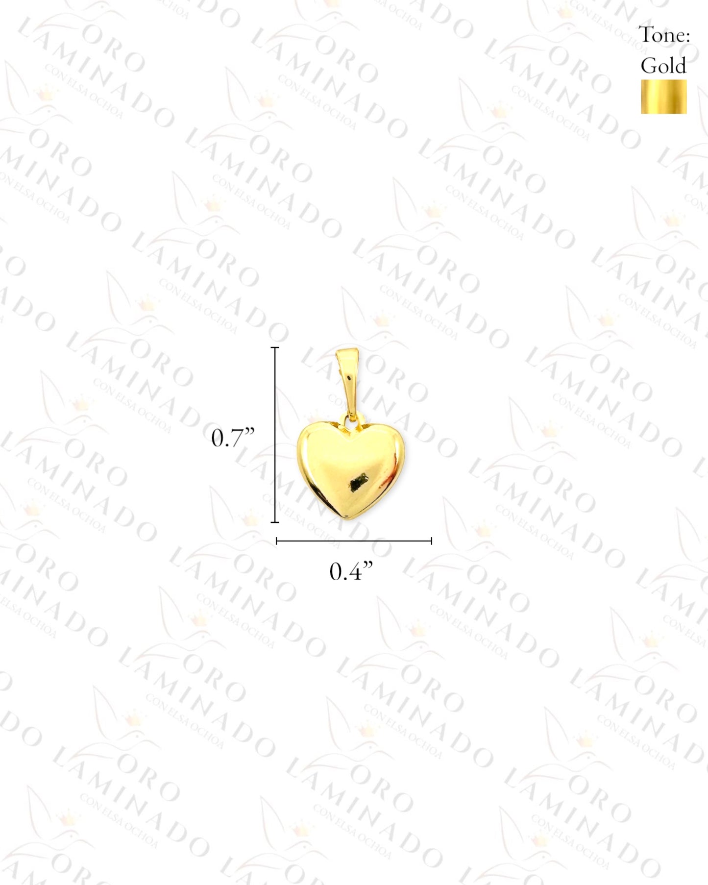 High Quality Heart of Gold  Set (Gold Filled) R64