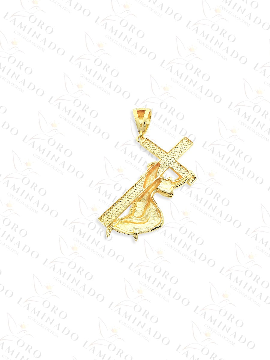 Jesus with Cross Pendant R153