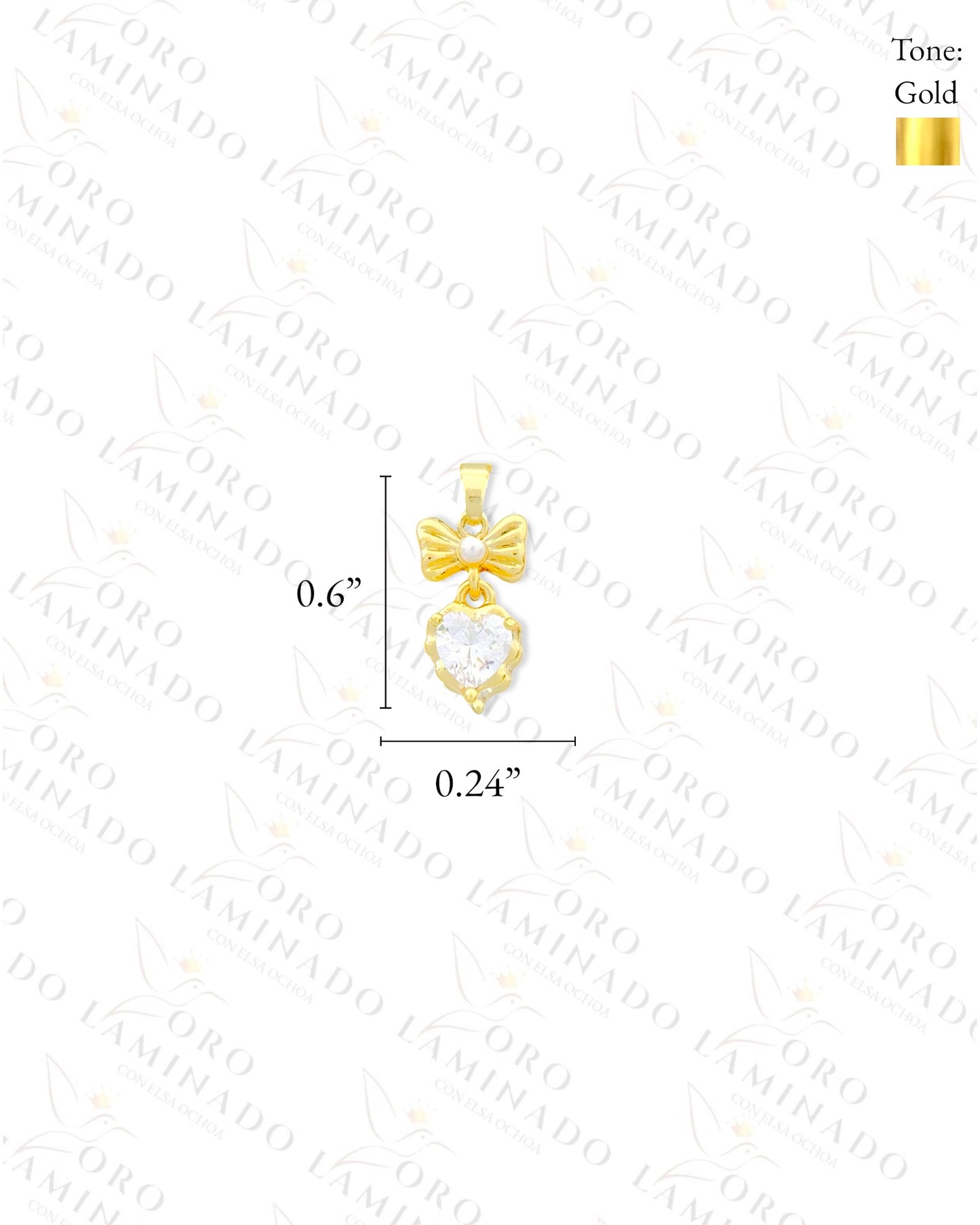 High Quality Petite Crystal Heart Set (Gold Filled) G185