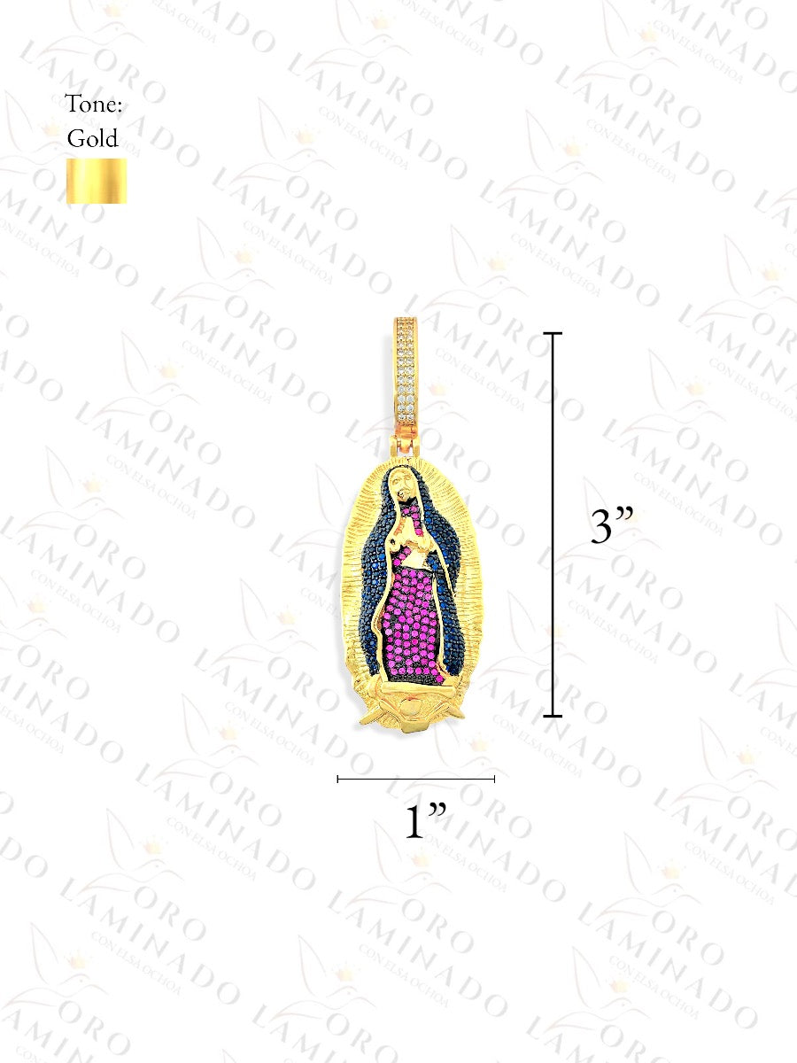 Gold Filled Virgin Mary Pendant G331