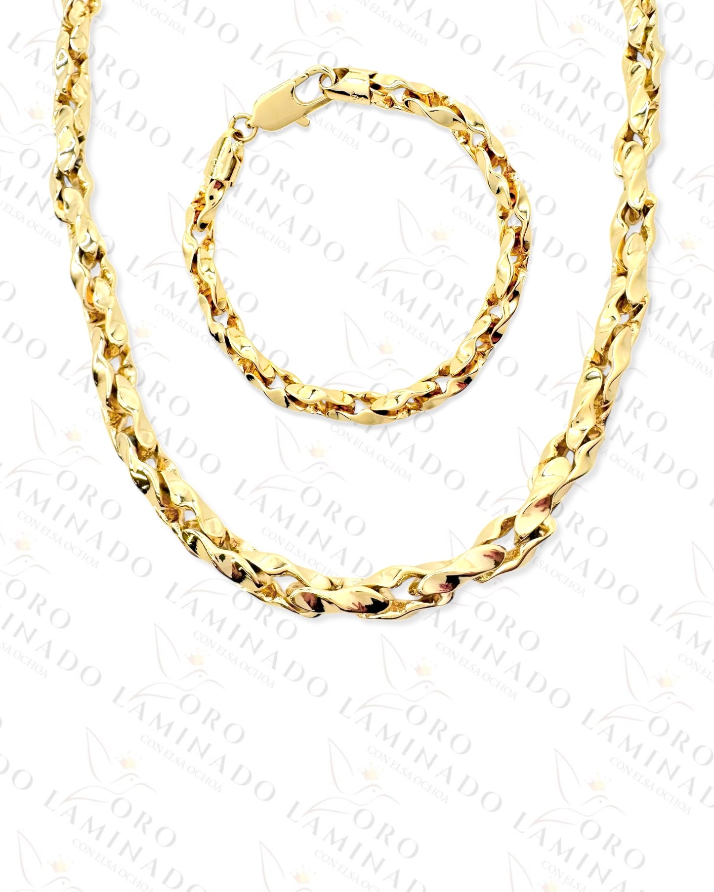 High Quality Byzantine Chain Set (Gold Filled) C40