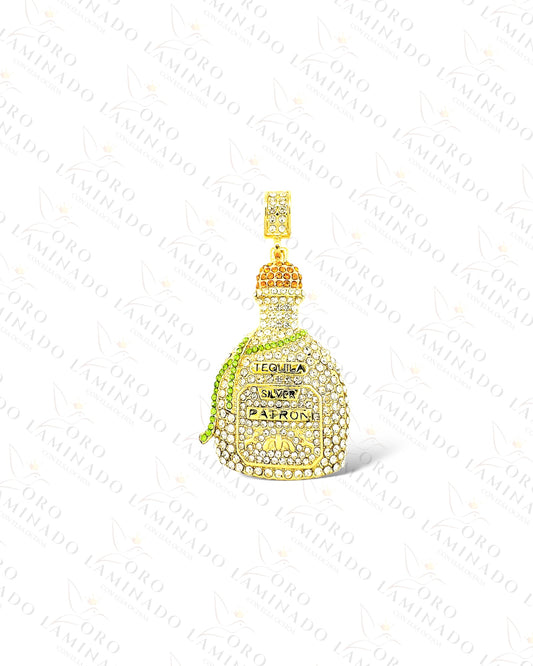 Tequila Pendant With White Stones  R100