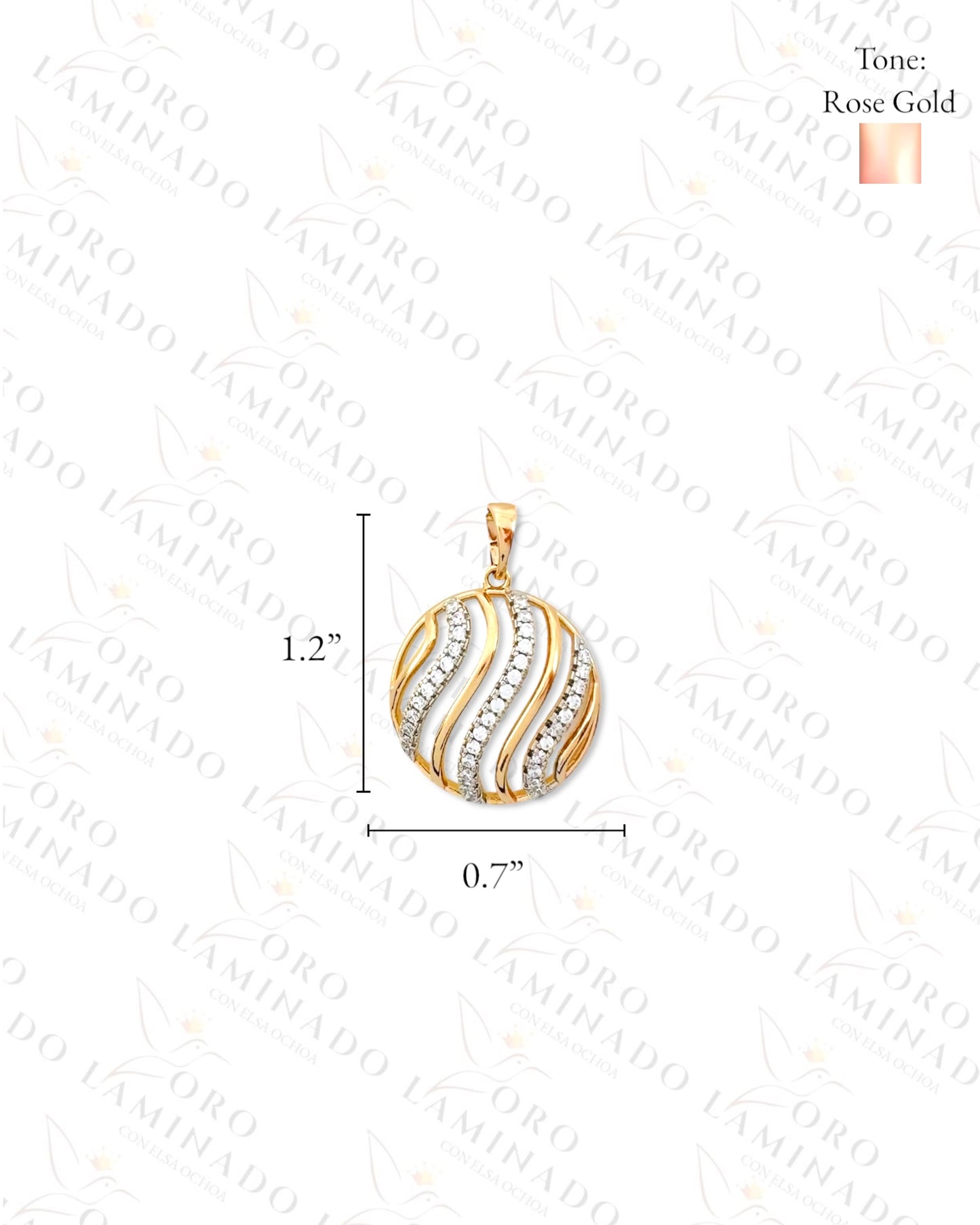 High Quality Wavy Design Set (Gold Filled) B312