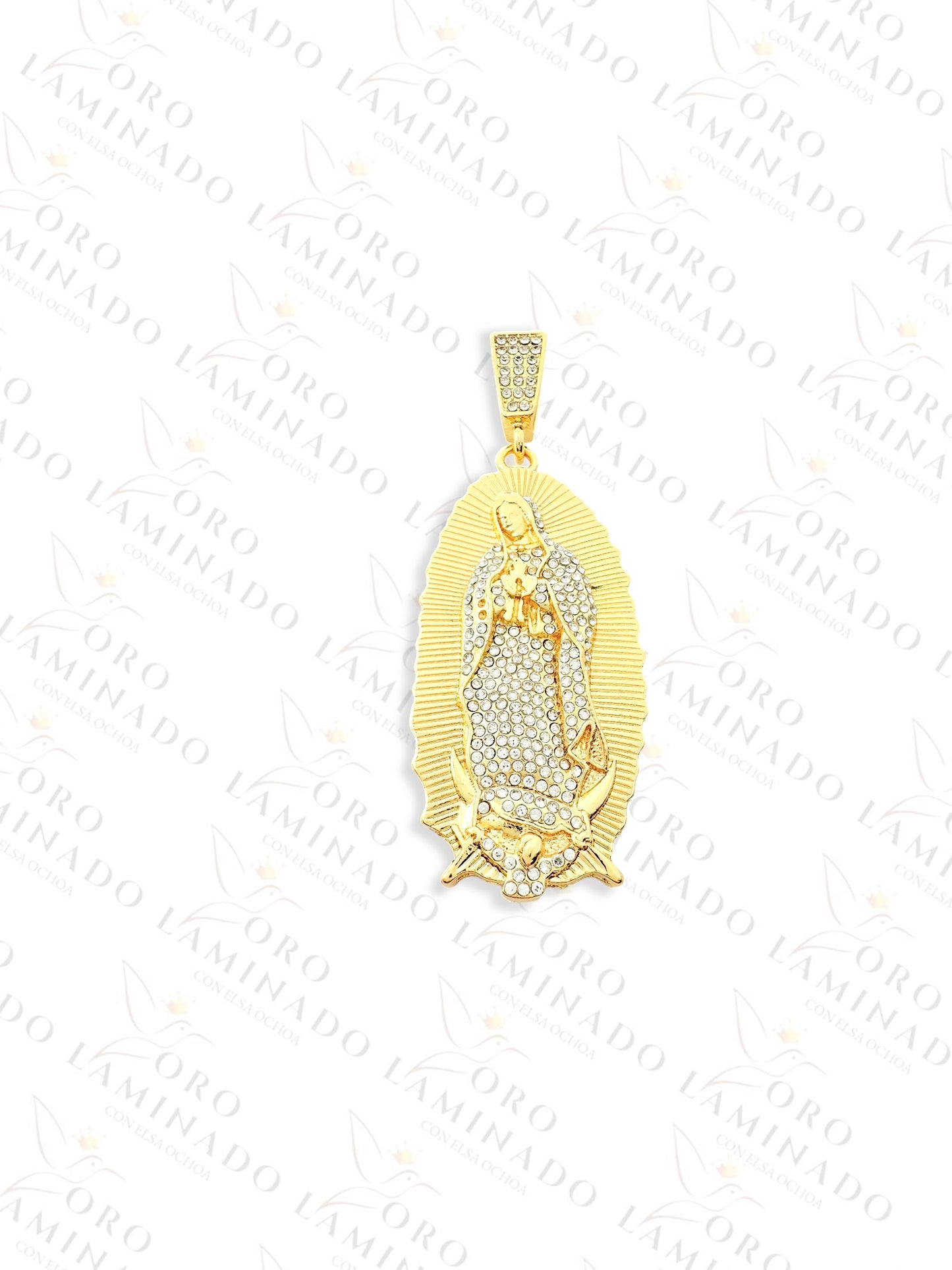 Gold Filled Virgin Mary Pendant R15