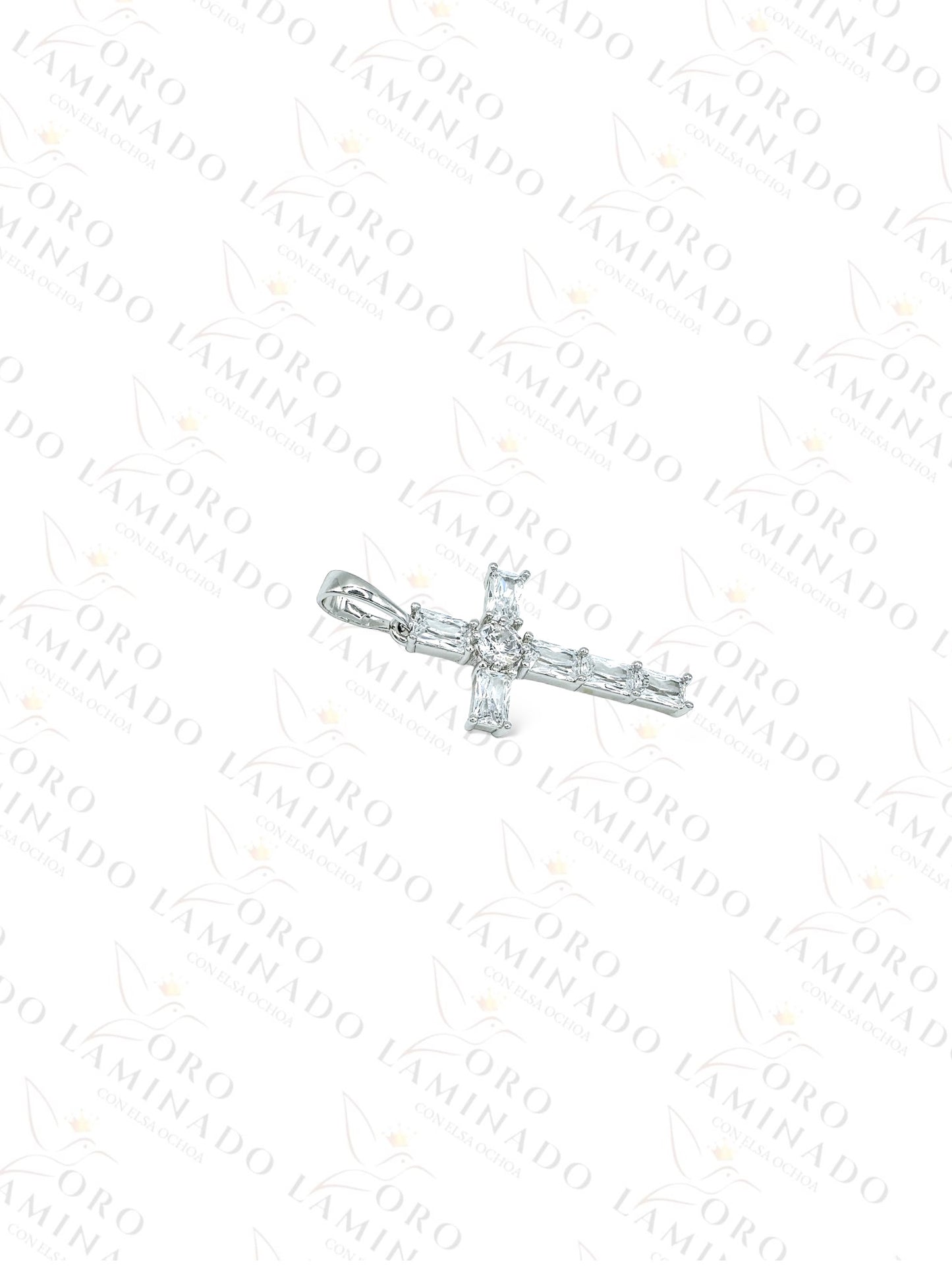 High Quality Crystal Cross Pendant G394