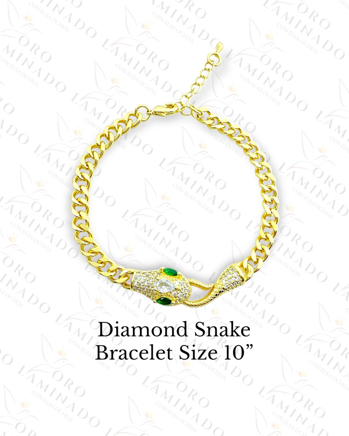 High Quality Diamond Snake Bracelet C236