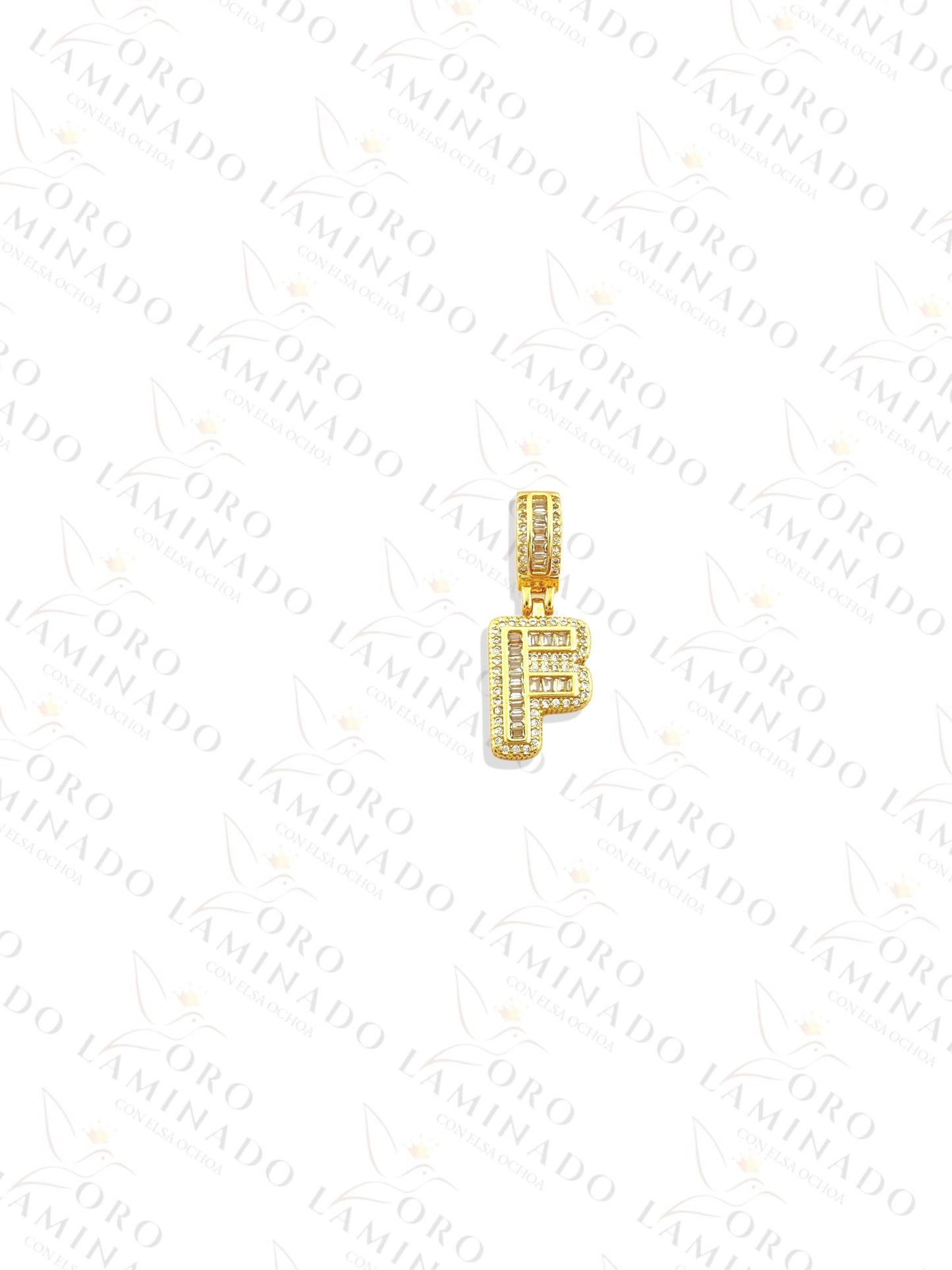 Letter "F" Pendant G251