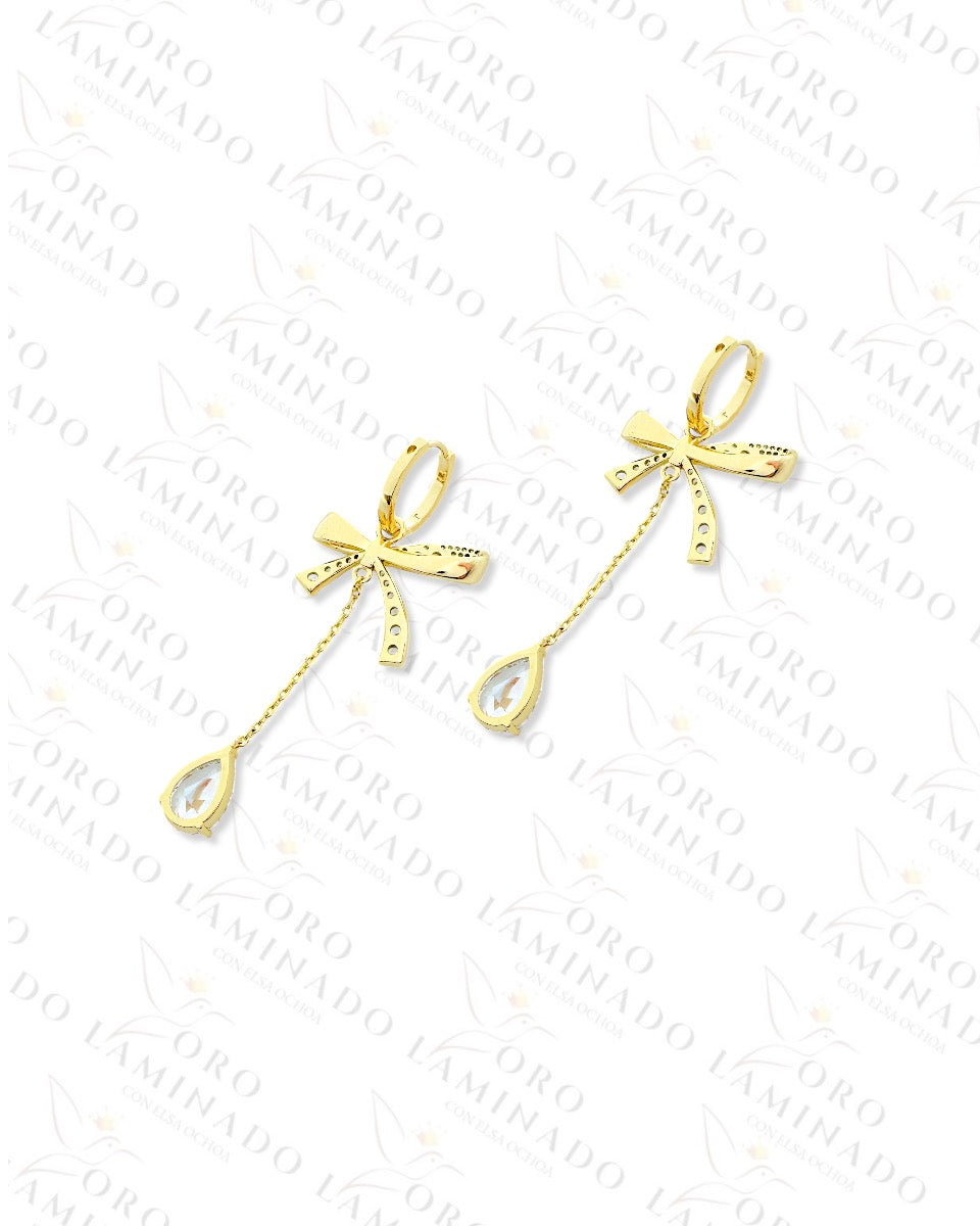 High Quality Long Bow Earrings C425