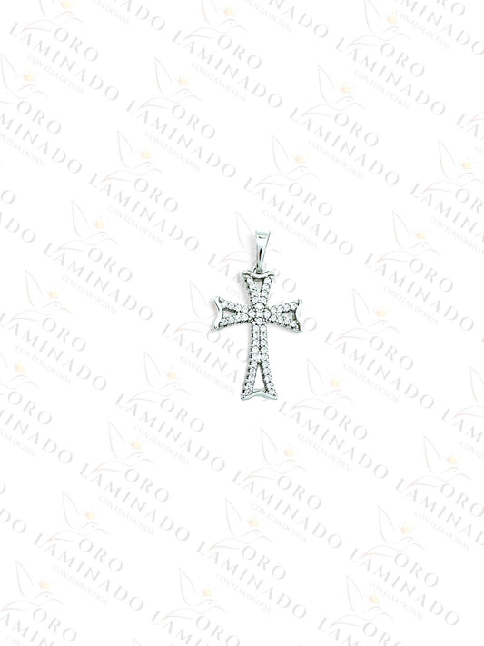 High Quality Silver Cross Pendant G447