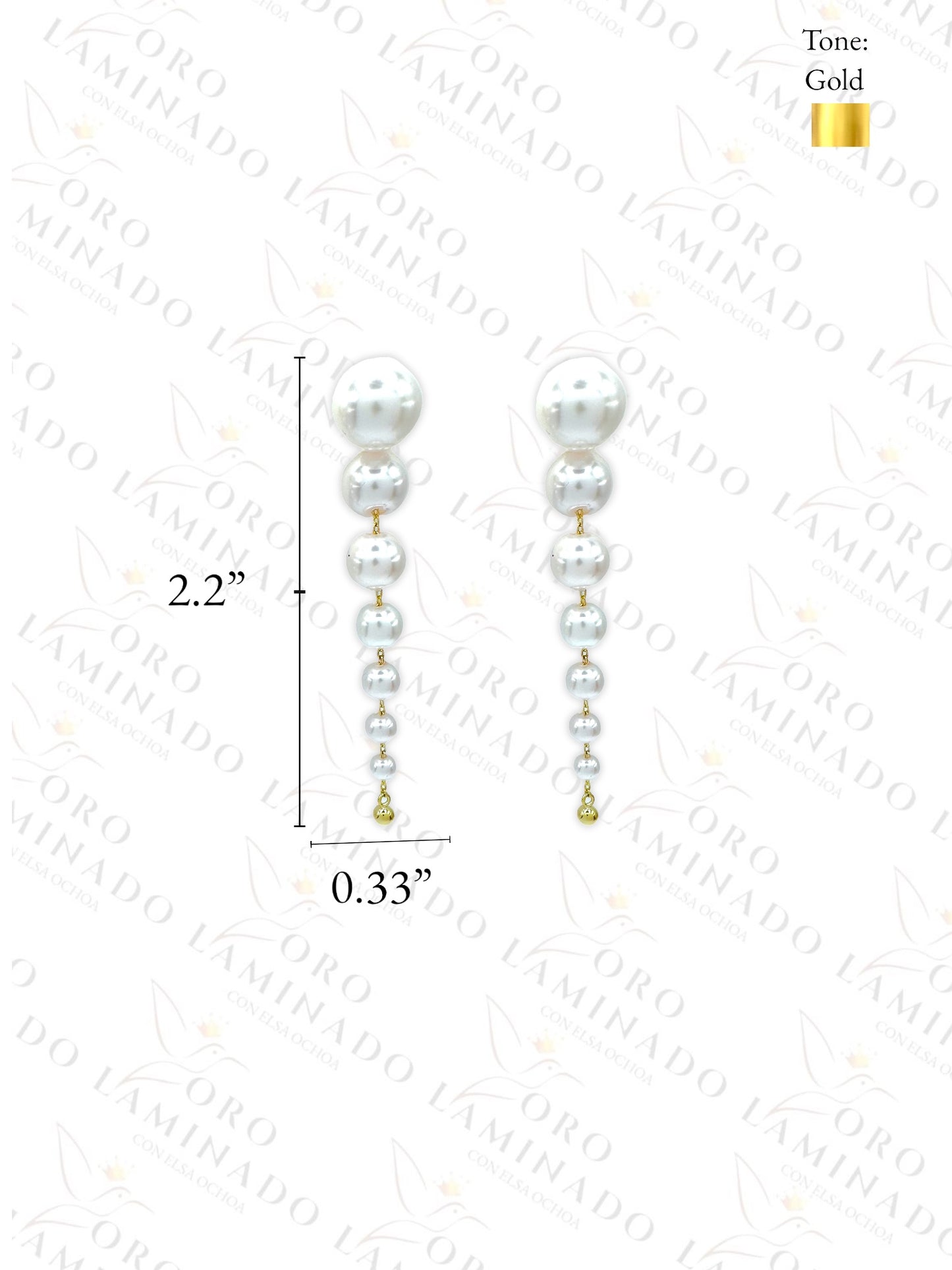 High Quality Long Pearl Earrings G175