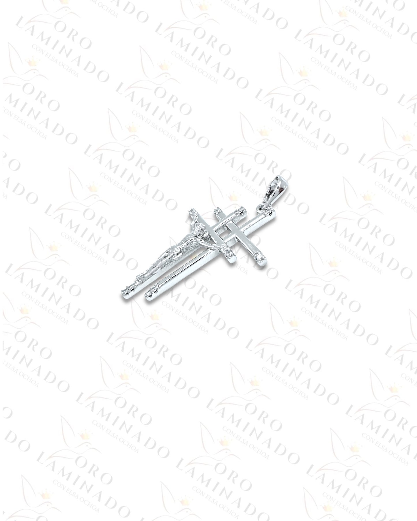 High Quality Silver Cross Pendant Y477