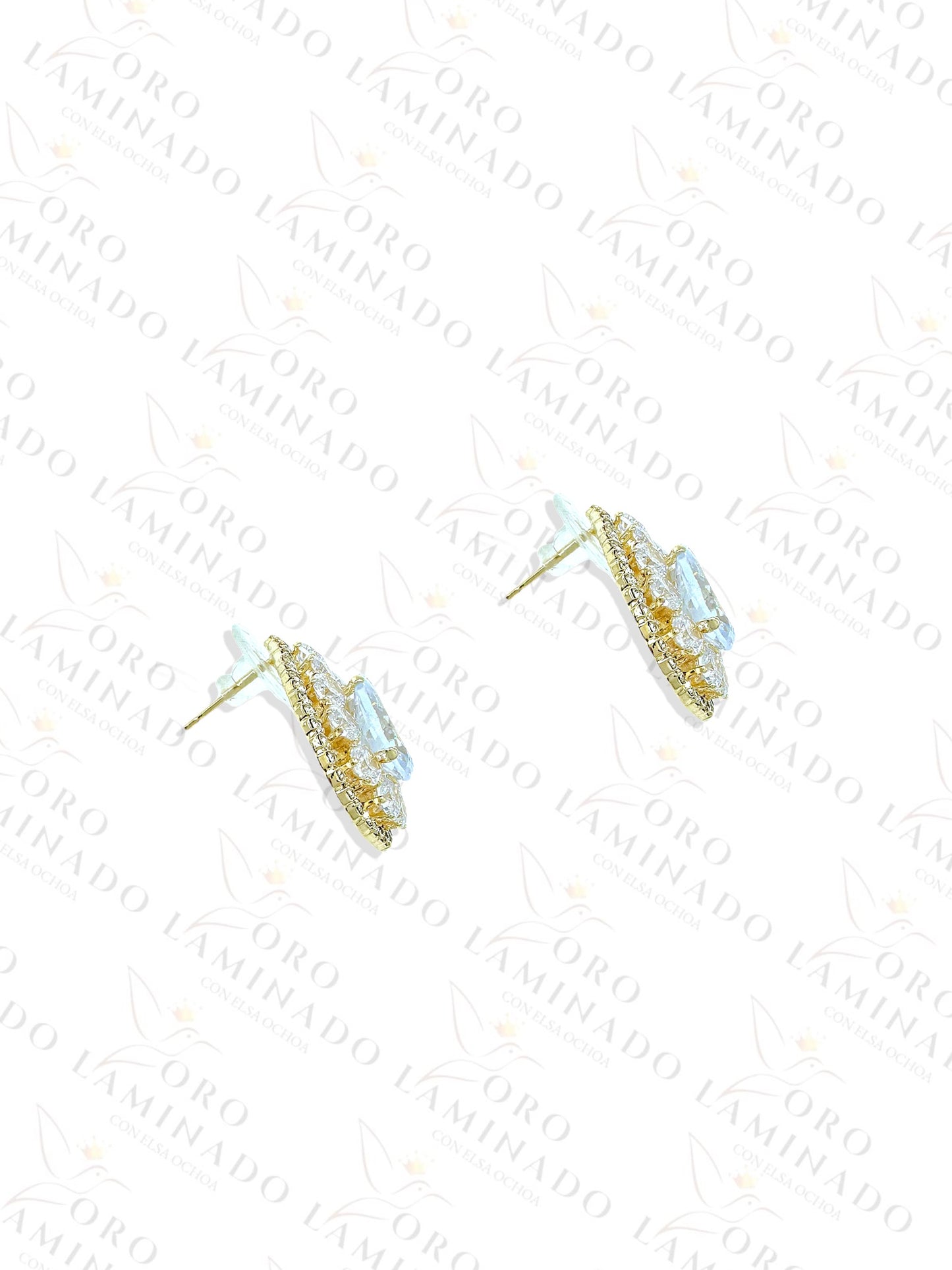 High Quality Diamond Drop Earrings B439