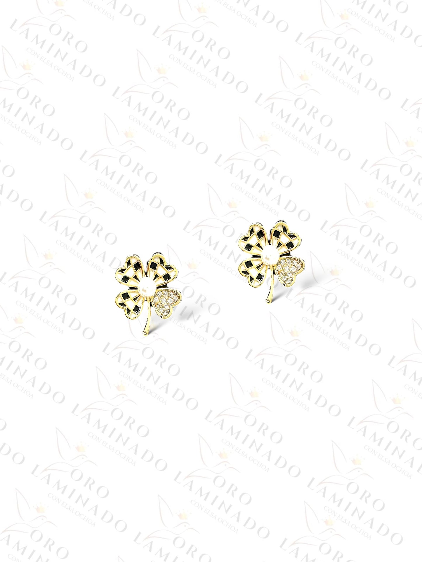 High Quality Four Leaf Clover Earrings B441