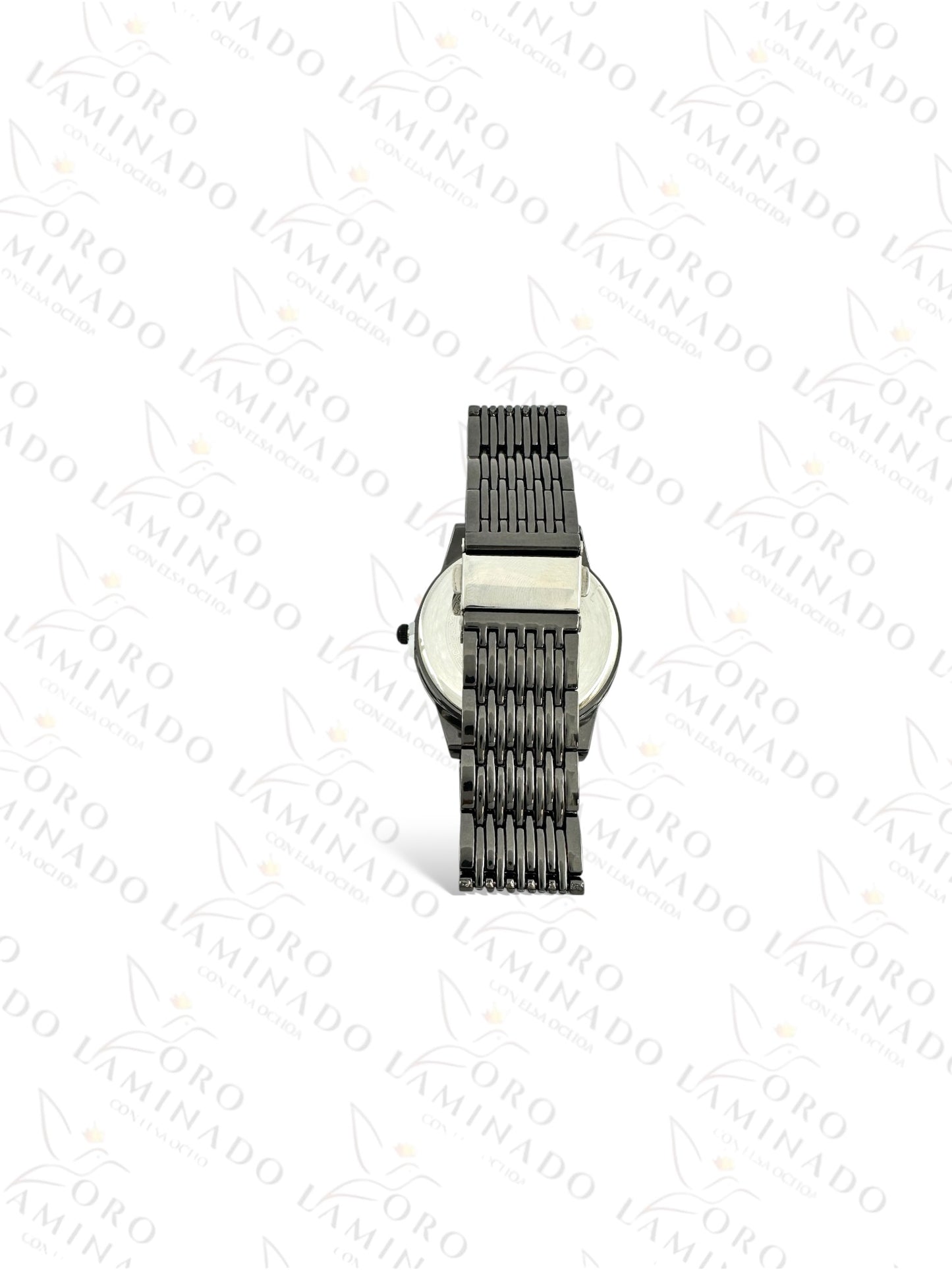 Stainless Steel Black Watch