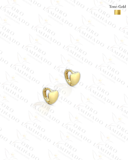 High Quality Mini Heart  Reflective Earrings  G416