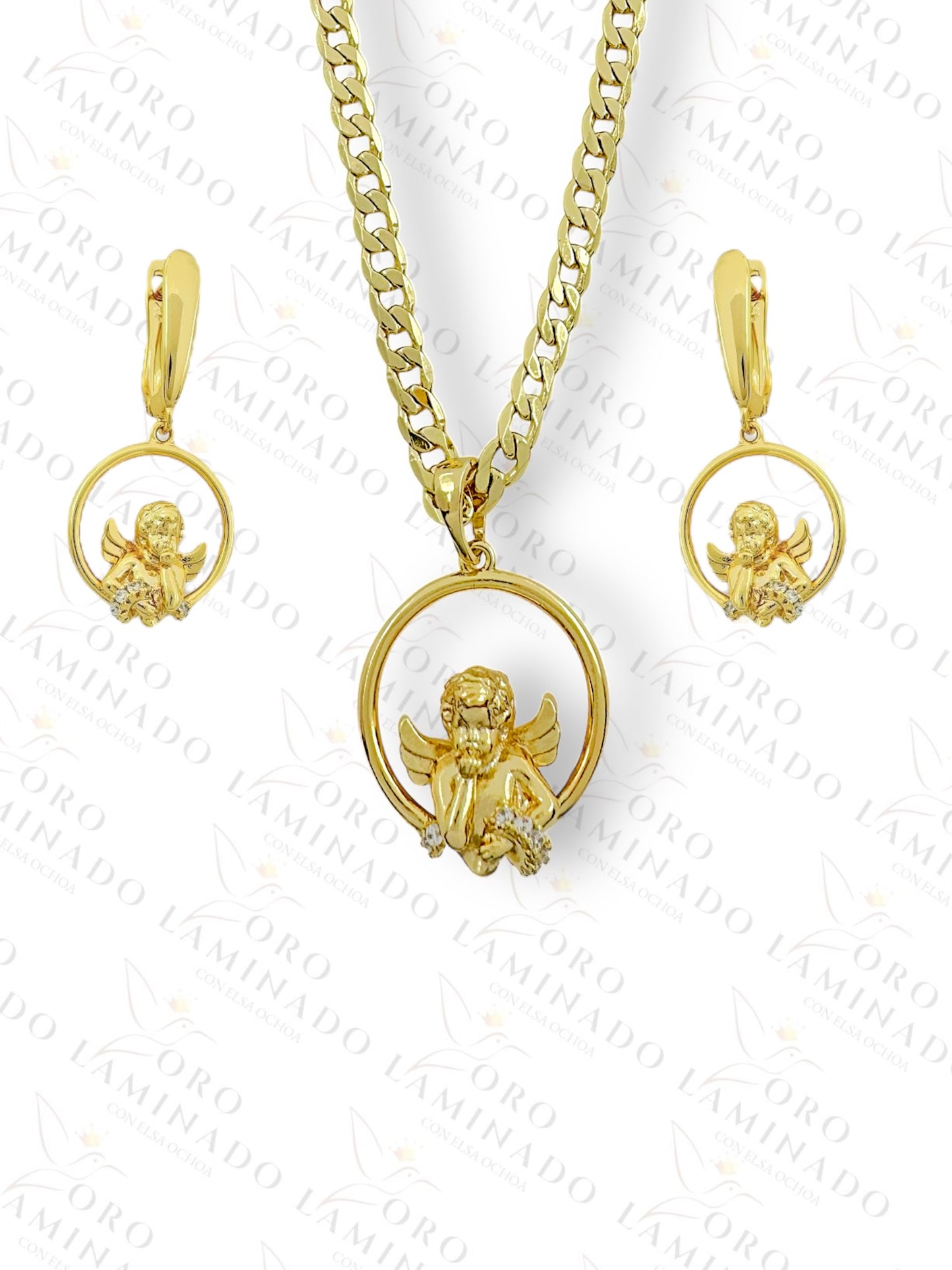 Gold Filled Angel  set G306