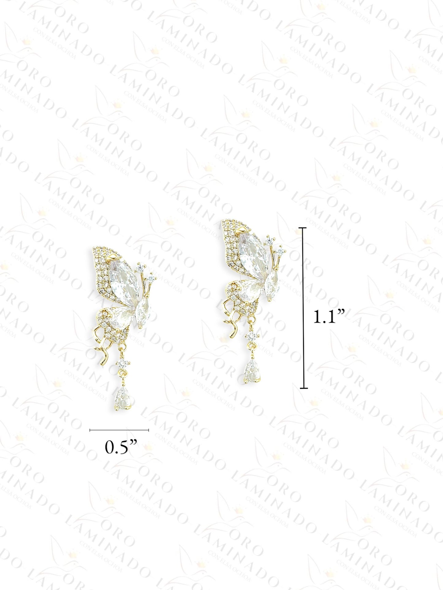 High Quality Butterfly Earrings C469