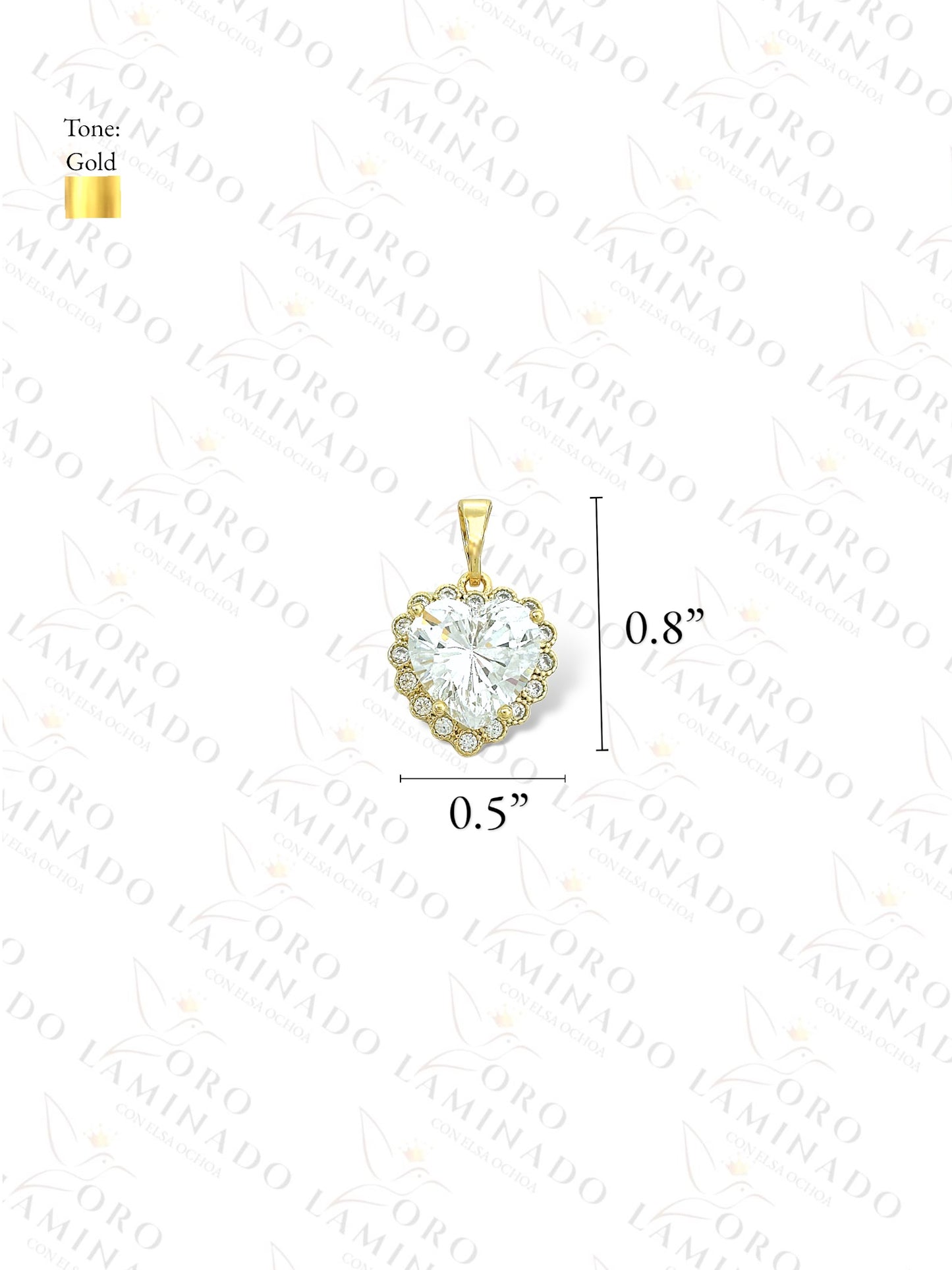 High Quality Diamond Heart Set B379