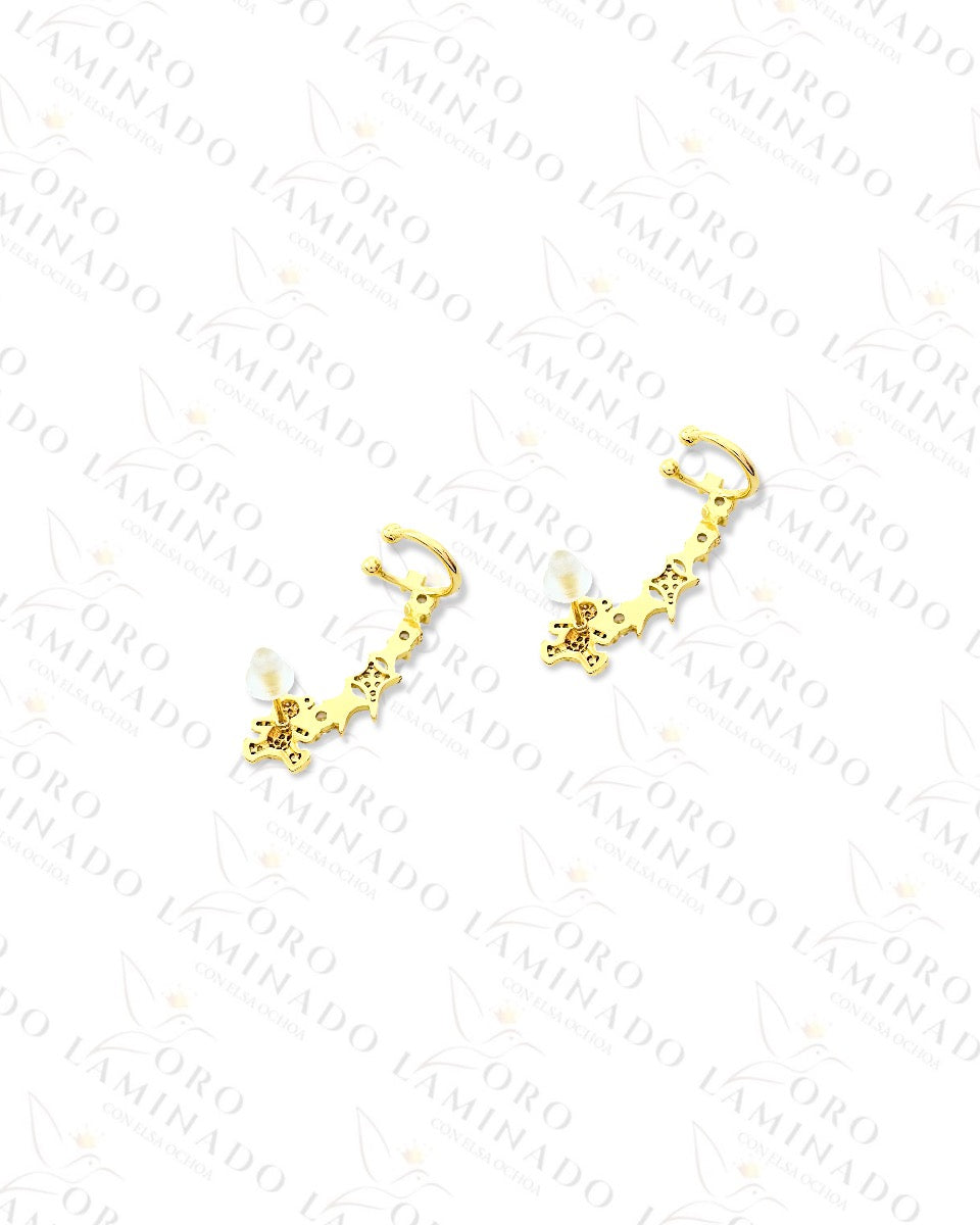 Gold Filled Galaxy Ear Cuff Earrings G183