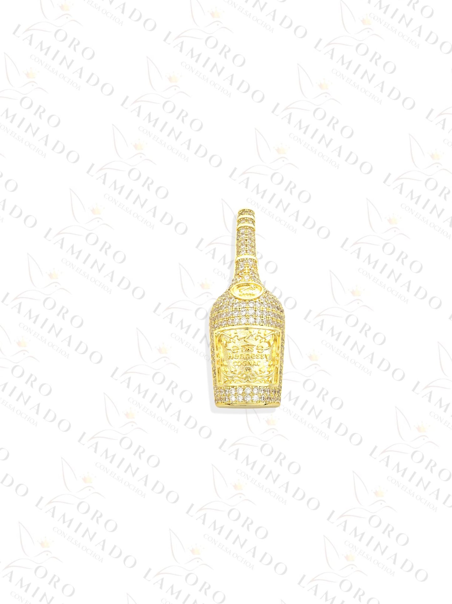 Gold Filled Wine Bottle Pendant R249