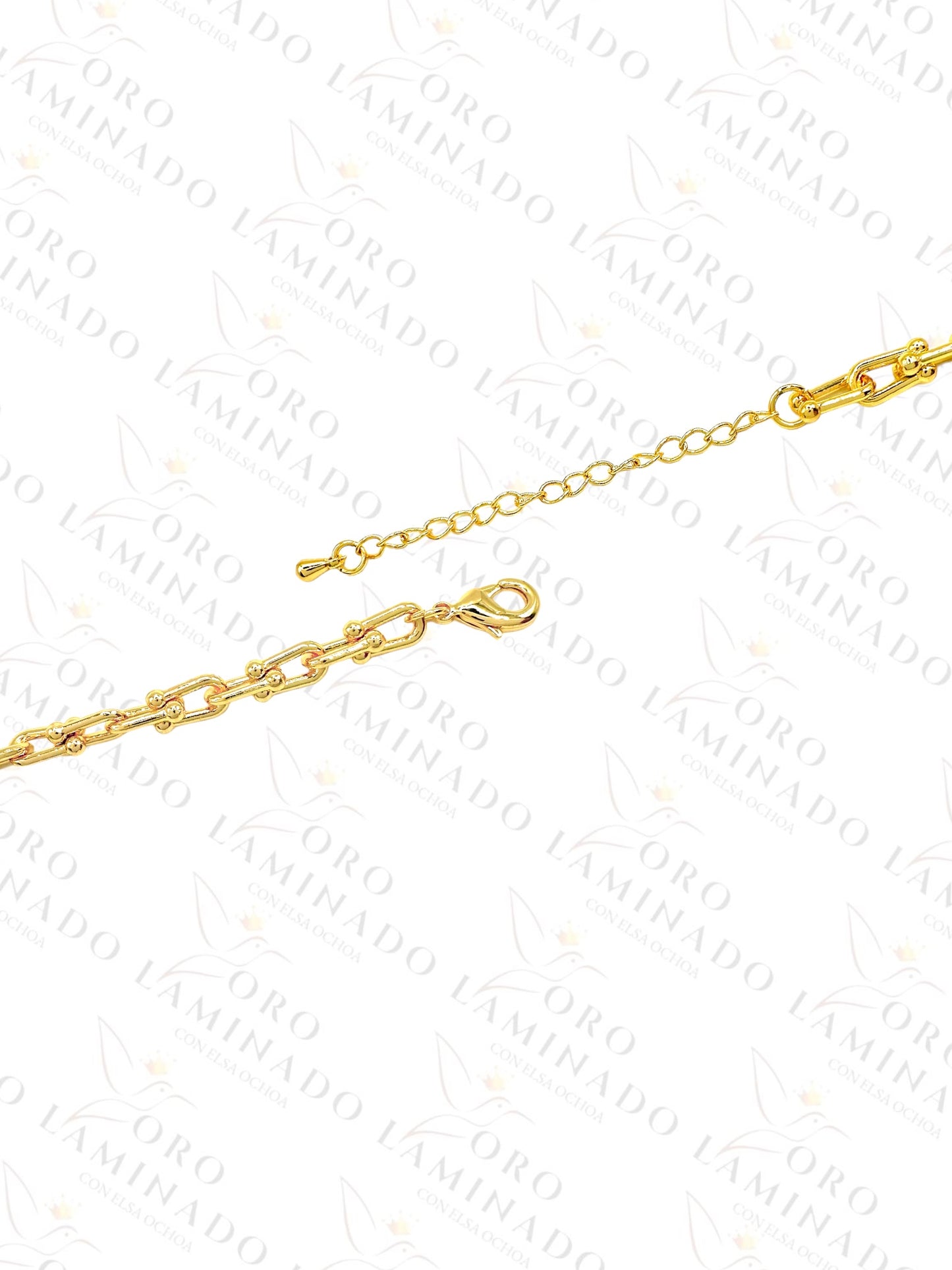 Gold Link Anklet (Pack of 6) B14