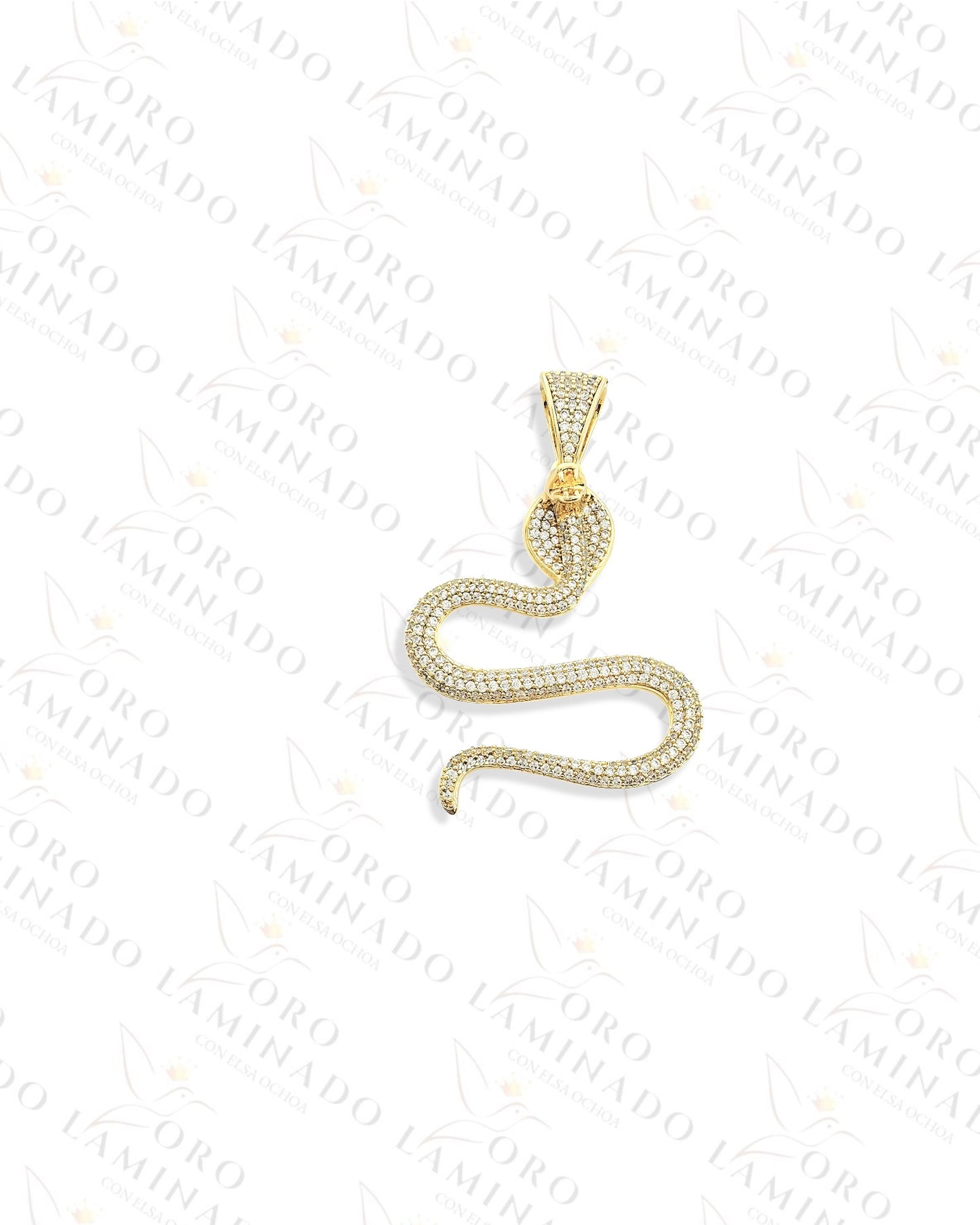 Gold Filled High Quality Snake Pendant B251